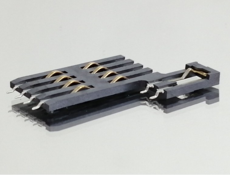 MINI SMART CARD 8PIN (右開(kāi)關(guān)) 1.4  l  2.0  l  2.5  l  3.0  l  3.4  l  4. 2  l  4.7H 25.35+17. 5+1.4