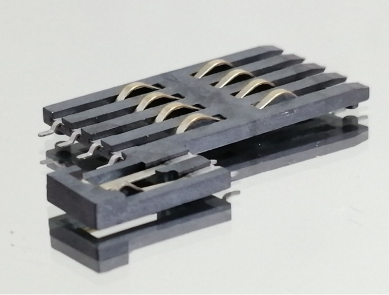 MINI SMART CARD 8PIN (左開關(guān)) 1.4  l  2.0  l  2.5  l  3.0  l  3.4  l  4. 2  l  4.7H 25.35+17. 5+1.4