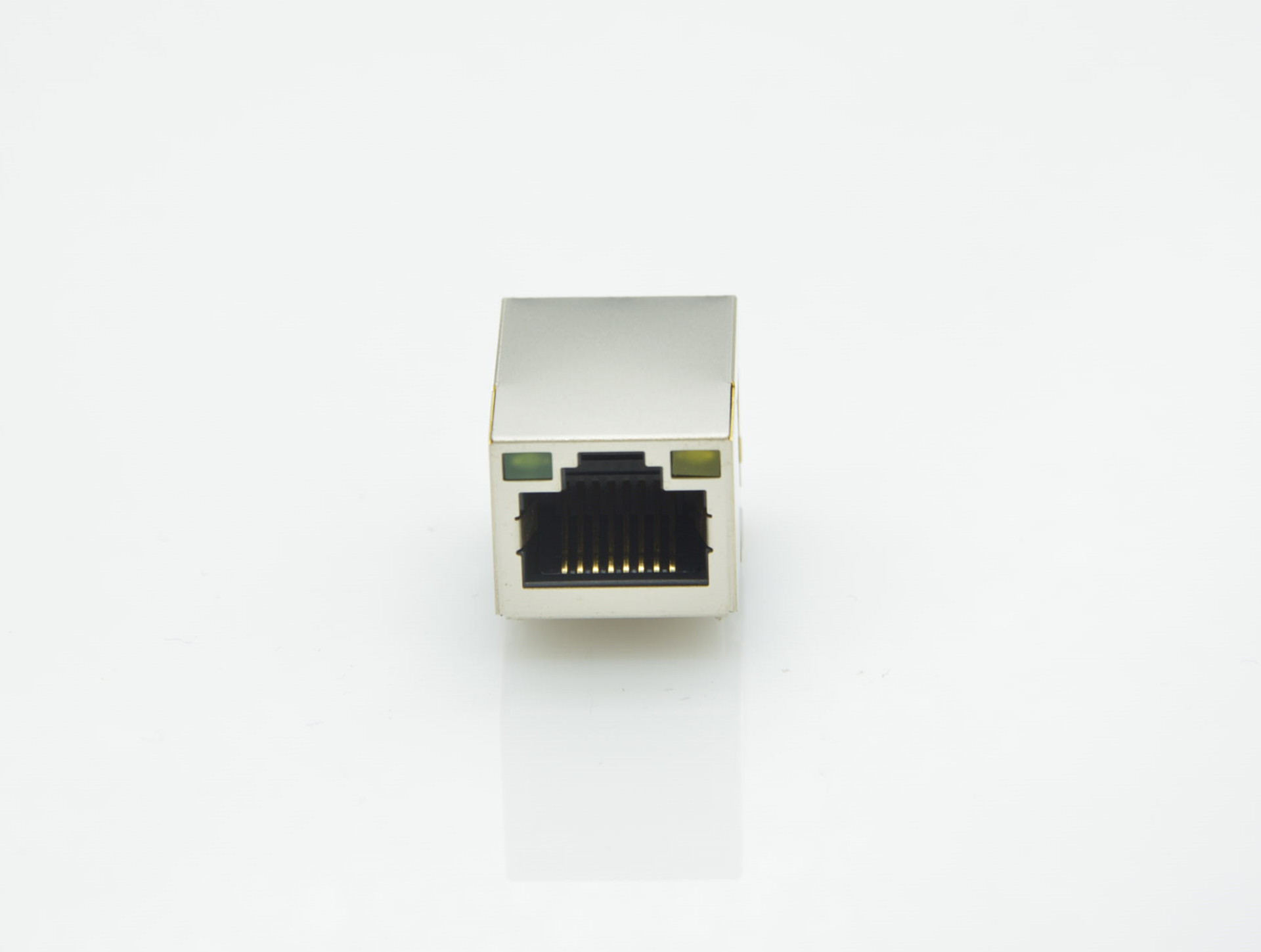 RJ45帶變壓器帶燈，長25.4mm